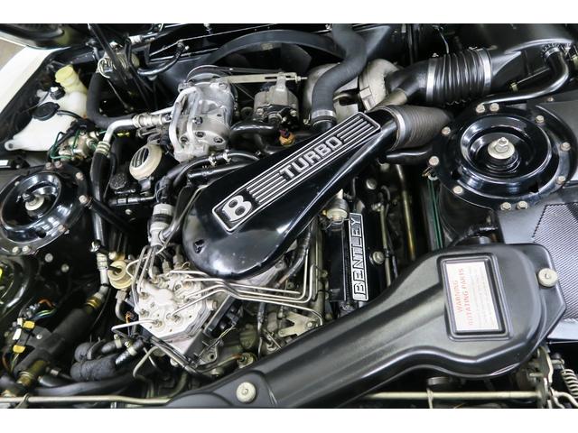 ベントレーその他 ターボR 正規ディーラー車 右ハンドル コラム3速AT 外色ホワイト 内色マッシュルームレザー(75枚目)