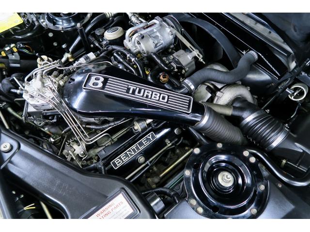 ベントレーその他 ターボR 正規ディーラー車 右ハンドル コラム3速AT 外色ホワイト 内色マッシュルームレザー(80枚目)