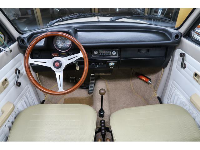 ビートル カブリオレ 並行輸入車 左ハンドル フロア4速MT(18枚目)