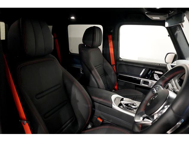 Gクラス G350d AMGライン D車 ダークステルス ラグジュアリーPKG アダプティブダンピング レーダーセーフティ Burmester 純正20インチAW 360°カメラ ブラックアウト マルチビームLEDライト シートヒータ(25枚目)