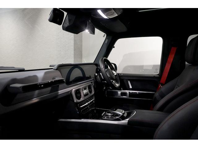 Gクラス G350d AMGライン D車 ダークステルス ラグジュアリーPKG アダプティブダンピング レーダーセーフティ Burmester 純正20インチAW 360°カメラ ブラックアウト マルチビームLEDライト シートヒータ(29枚目)
