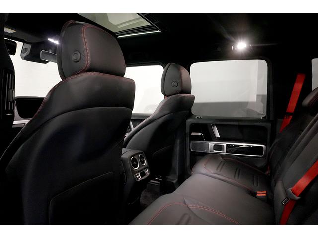 Gクラス G350d AMGライン D車 ダークステルス ラグジュアリーPKG アダプティブダンピング レーダーセーフティ Burmester 純正20インチAW 360°カメラ ブラックアウト マルチビームLEDライト シートヒータ(38枚目)