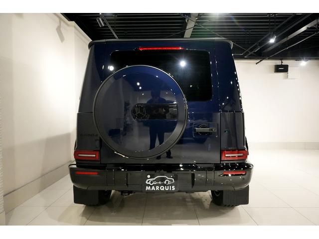 Ｇクラス Ｇ４５０ｄ　ＡＭＧラインパッケージ　Ｅｄｉｔｉｏｎ　ＭＡＮＵＦＡＫＴＵＲ　Ｉｃｏｎ　限定車　ダークブルー　ナイトＰＫＧ　オブシディアンブラックルーフ／バンパーホイールアーチ／ランニングボード　ＭＡＮＵＦＡＫＴＵＲプログラムプラス（5枚目）