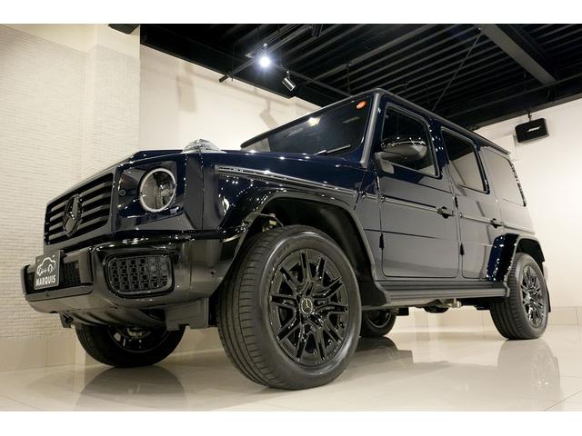 Ｇクラス Ｇ４５０ｄ　ＡＭＧラインパッケージ　Ｅｄｉｔｉｏｎ　ＭＡＮＵＦＡＫＴＵＲ　Ｉｃｏｎ　限定車　ダークブルー　ナイトＰＫＧ　オブシディアンブラックルーフ／バンパーホイールアーチ／ランニングボード　ＭＡＮＵＦＡＫＴＵＲプログラムプラス（6枚目）
