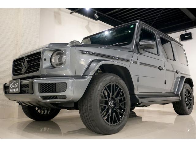 Gクラス G400d AMGライン ダークステルス ラグジュアリーPKG アダプティブダンピング 電動サイドステップ イージークローザー シートヒーター ドラレコ メモリー付パワーシート Burmesterサウンド サンルーフ(6枚目)