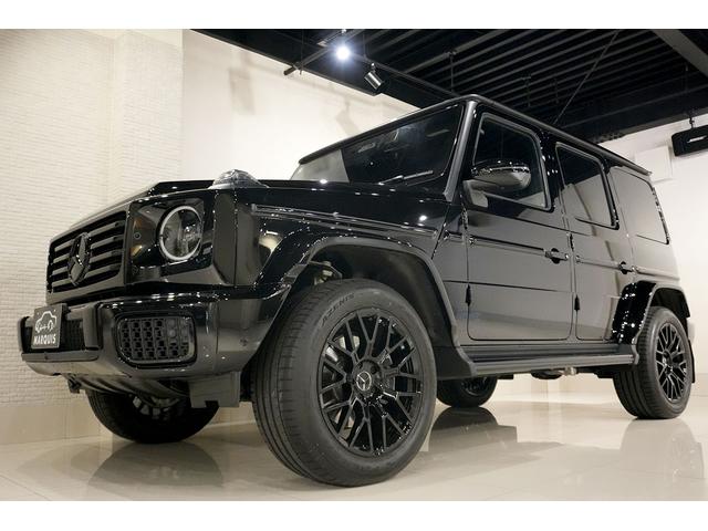 Gクラス G450d AMGラインパッケージ maqspeed 9 ダークブラック ナイトパッケージインナーブラックライト MANUFAKTUR本革巻きツートンステアリング MANUFAKTURプログラムプラス シートヒーター/ベンチレーション(6枚目)