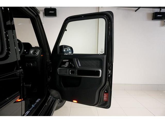 Gクラス G450d AMGラインパッケージ maqspeed 9 ダークブラック ナイトパッケージインナーブラックライト MANUFAKTUR本革巻きツートンステアリング MANUFAKTURプログラムプラス シートヒーター/ベンチレーション(24枚目)