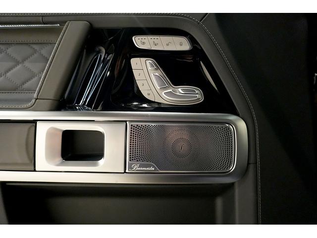 Gクラス G450d AMGラインパッケージ maqspeed 9 ダークブラック ナイトパッケージインナーブラックライト MANUFAKTUR本革巻きツートンステアリング MANUFAKTURプログラムプラス シートヒーター/ベンチレーション(30枚目)