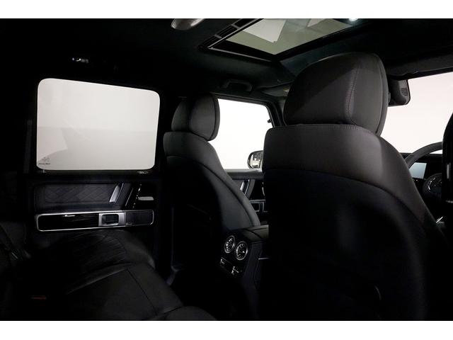 Gクラス G450d AMGラインパッケージ maqspeed 9 ダークブラック ナイトパッケージインナーブラックライト MANUFAKTUR本革巻きツートンステアリング MANUFAKTURプログラムプラス シートヒーター/ベンチレーション(34枚目)