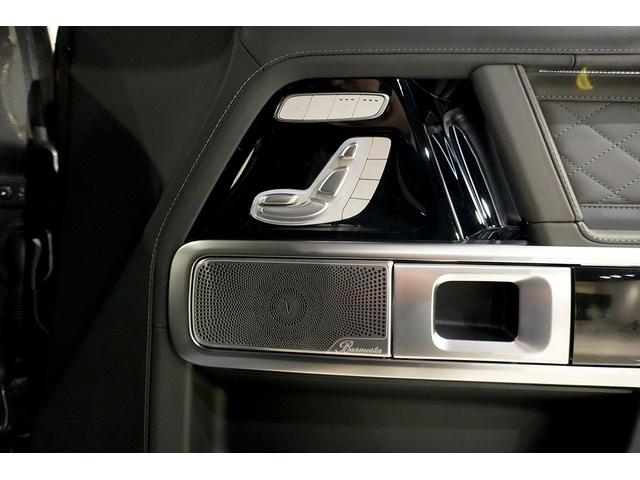 Ｇクラス Ｇ４５０ｄ　ＡＭＧラインパッケージ　ナイトＰＫＧ　ＭＡＮＵＦＡＫＴＵＲプログラムプラス　ＭＡＮＵＦＡＫＴＵＲカラー　Ｂｕｒｍｅｓｔｅｒ３Ｄ　サンルーフ　ＭＢＵＸ温冷カップホルダー　シートヒーター／ベンチレーション　リラクゼーションシート（24枚目）