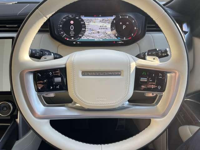 レンジローバー ＨＳＥ　Ｐ５３０　ロングホイールベース　アダプティブクルーズコントロールレーンキープアシストパーキングアシストサンルーフ・ガラスルーフアルミエアサスペンション電動リアゲートワンオーナー記録簿（37枚目）