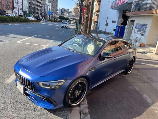 GT 4ドアクーペ 53 4マチック+ フルレザー仕様 AMGパフォーマンスシート&AMGパフォーマンスエグゾーストシステムアダプティブクルーズコントロール・レーンキープ・アシストパーキングアシスト・ブラインドスポット(4枚目)