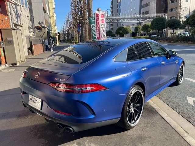 GT 4ドアクーペ 53 4マチック+ フルレザー仕様 AMGパフォーマンスシート&AMGパフォーマンスエグゾーストシステムアダプティブクルーズコントロール・レーンキープ・アシストパーキングアシスト・ブラインドスポット(21枚目)