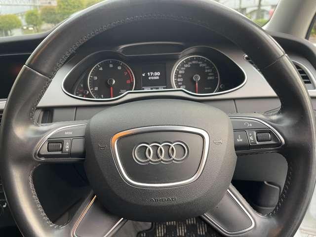 A4アバント 2.0TFSI ドラレコ付 障害物センサー・バックカメラ・アイドリングストップ・盗難防止装置スマートキー・エアコン・HDDナビ・テレビ・ETC・パワーシート・LED・17インチアルミ・記録簿(32枚目)