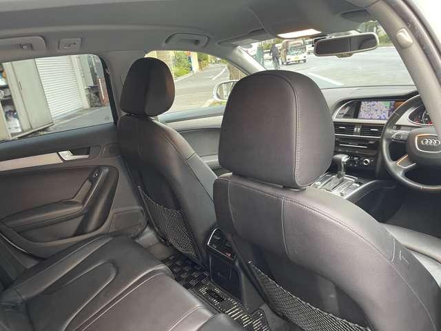 A4アバント 2.0TFSI ドラレコ付 障害物センサー・バックカメラ・アイドリングストップ・盗難防止装置スマートキー・エアコン・HDDナビ・テレビ・ETC・パワーシート・LED・17インチアルミ・記録簿(44枚目)