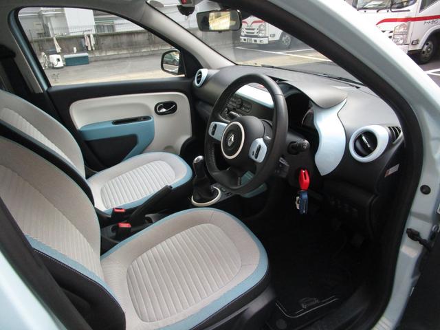 トゥインゴ サンクS 5Fマニュアル FULL装備 Bluetooth付純正オーディオ ドライブレコ バックソナー ETC 16incAW(7枚目)