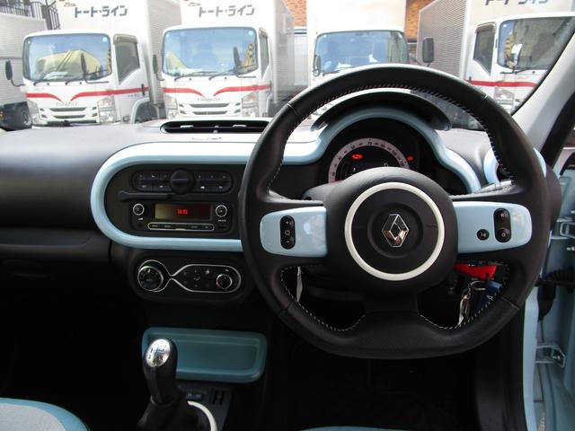 トゥインゴ サンクS 5Fマニュアル FULL装備 Bluetooth付純正オーディオ ドライブレコ バックソナー ETC 16incAW(10枚目)