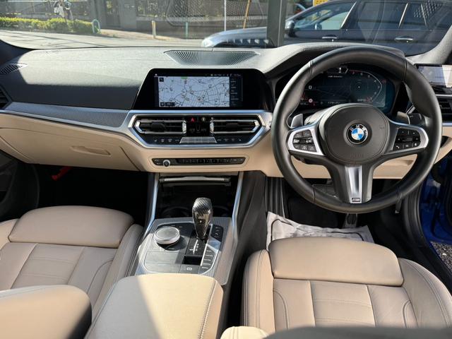 ３シリーズ Ｍ３４０ｉ　ｘＤｒｉｖｅ　アイボリーレザー　レーザーヘッドライト　ＡＣＣ　レーンキープ（4枚目）