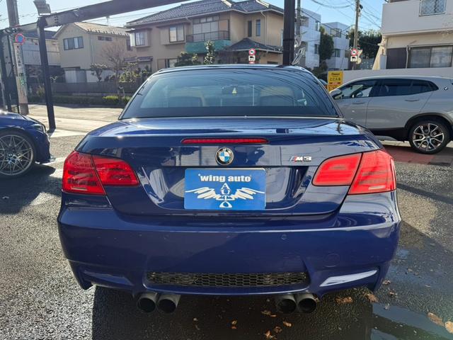 Ｍ３ 　Ｍ３カブリオレ（Ｅ９３）並行車　日本未発売　左ハンドル　６ＭＴ　マニュアル車　茶革　スーパースプリントマフラー（12枚目）