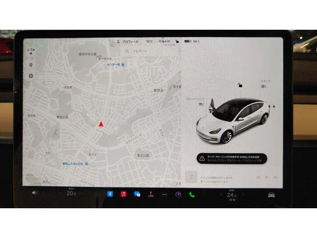 モデル３ デュアルモーターＡＷＤ　ロングレンジ　令和５年登録車　走行７００ｋｍ　新車保証付き　オートパイロット　パノラマミックガラスルーフ　ワンオーナー　レザーシート　パワーシートシートヒーター（20枚目）