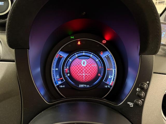 アバルト595 コンペティツィオーネ メイクユアスコーピオン 正規ディーラー車 5速MT カロッツェリアナビ&TV&バックカメラ アドレナリングリーン(16枚目)