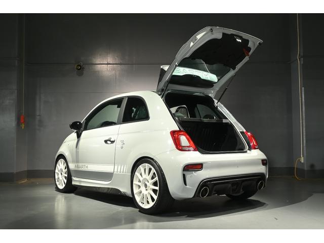 アバルト695 左H 正規未導入MTA (グレー)HKS-Rサス ECUチューンリジカラ Sforzaエアロ(8枚目)