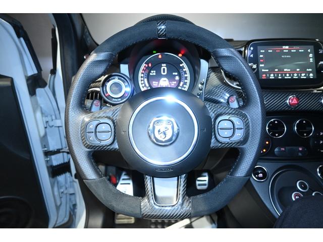 アバルト695 左H 正規未導入MTA (グレー)HKS-Rサス ECUチューンリジカラ Sforzaエアロ(11枚目)