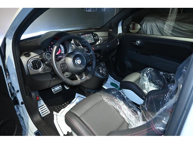 アバルト695 左H 正規未導入MTA (グレー)HKS-Rサス ECUチューンリジカラ Sforzaエアロ(12枚目)