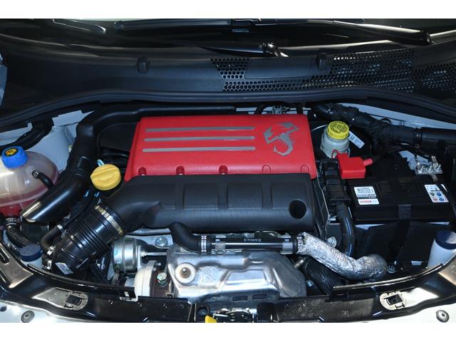 アバルト695 左H 正規未導入MTA (グレー)HKS-Rサス ECUチューンリジカラ Sforzaエアロ(26枚目)