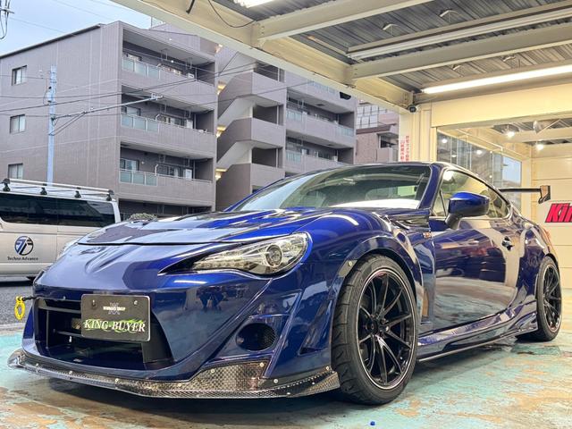 ８６ ＧＴ　ＶＡＲＩＳフロントバンパー＋サイドステップ　Ｃ－ＷＥＳＴフロントフェンダー　プロコンポジット　ＧＴ　ＷＩＮＧ　ＧｏｏｄＧｕｎボンネット　ＢＬＩＴＺ車高調　ＲＡＹＳ１８インチアルミ　ＧＲｅｄｄｙマフラー（18枚目）