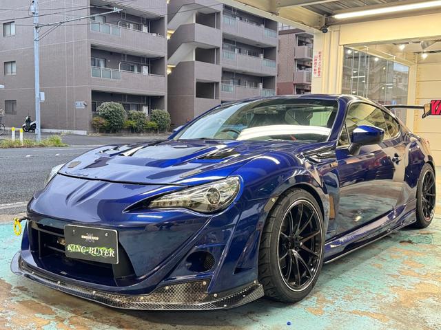 ８６ ＧＴ　ＶＡＲＩＳフロントバンパー＋サイドステップ　Ｃ－ＷＥＳＴフロントフェンダー　プロコンポジット　ＧＴ　ＷＩＮＧ　ＧｏｏｄＧｕｎボンネット　ＢＬＩＴＺ車高調　ＲＡＹＳ１８インチアルミ　ＧＲｅｄｄｙマフラー（19枚目）