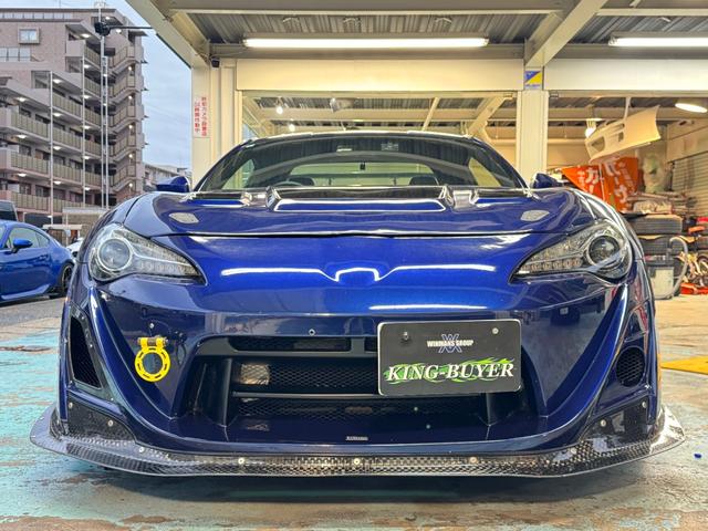 ８６ ＧＴ　ＶＡＲＩＳフロントバンパー＋サイドステップ　Ｃ－ＷＥＳＴフロントフェンダー　プロコンポジット　ＧＴ　ＷＩＮＧ　ＧｏｏｄＧｕｎボンネット　ＢＬＩＴＺ車高調　ＲＡＹＳ１８インチアルミ　ＧＲｅｄｄｙマフラー（23枚目）