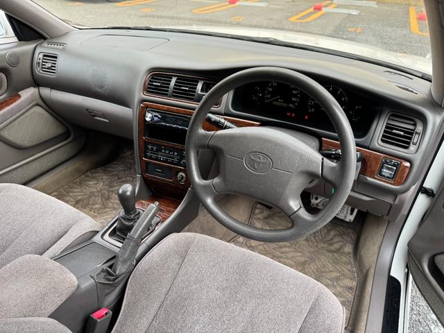 マークII グランデ　タイミングベルト交換済　純正オプションエアロ　社外マフラー　１７インチアルミ　ＫＥＮＷＯＯＤ１ＤＩＮオーディオ　ＥＴＣ　キーレス（9枚目）