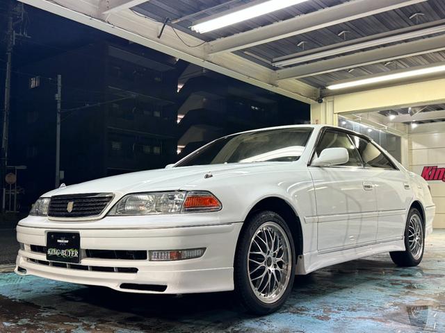 マークII グランデ　タイミングベルト交換済　純正オプションエアロ　社外マフラー　１７インチアルミ　ＫＥＮＷＯＯＤ１ＤＩＮオーディオ　ＥＴＣ　キーレス（29枚目）