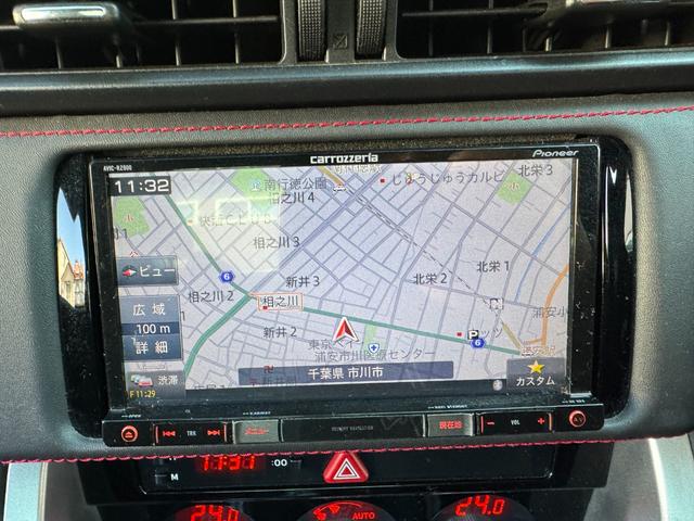 BRZ S 後期型 HKSハイパーマックスIVSP車高調 カロッツェリア地デジフルセグメモリ ETC ドライブレコーダー(10枚目)