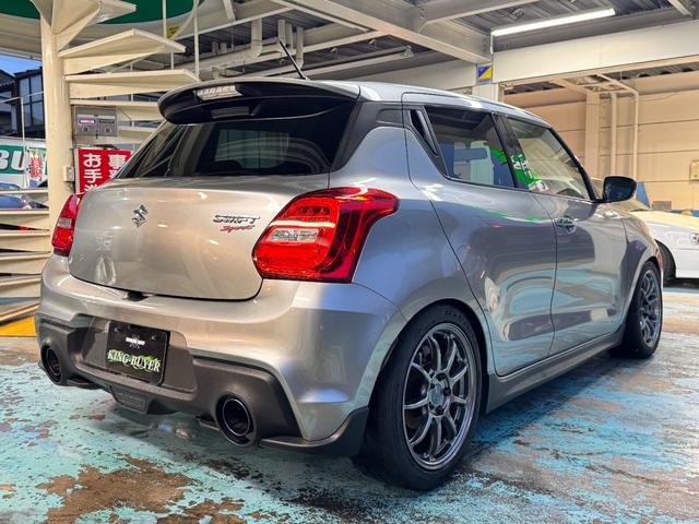 スイフトスポーツ ベースグレード エイリアンテックSTAGE2.5トルクモリモリVerECU HKSインタークーラー HKSスーパーターボマフラー TEIN車高調 エンケイPF09(17インチ) ORC強化クラッチ ATSLSD(32枚目)