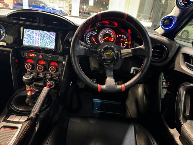 86 GT トラストターボKIT 前置きI/C オイルクーラー ROWENエアロ ADVANTC-4(18インチ) クスコ車高調 Defi追加メーター カロッツェリア地デジフルセグHDDナビ Bカメラ ETC(8枚目)