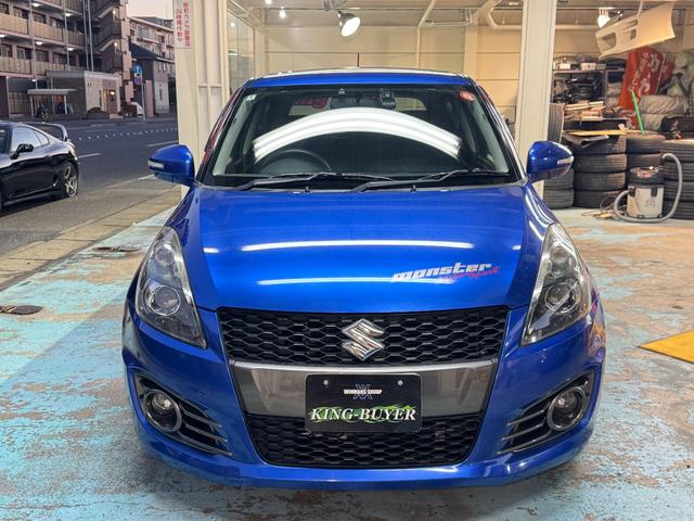 スイフトスポーツ ベースグレード　ＭｏｎｓｔｅｒＳｐｏｒｔサスペンション＆マフラー＆カーボンＧＴウイング　エンケイＰＦ０７アルミ（１７インチ）　Ｐａｎａｓｏｎｉｃ地デジフルセグメモリナビ　ＥＴＣ　ドライブレコーダー（23枚目）