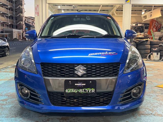 スイフトスポーツ ベースグレード　ＭｏｎｓｔｅｒＳｐｏｒｔサスペンション＆マフラー＆カーボンＧＴウイング　エンケイＰＦ０７アルミ（１７インチ）　Ｐａｎａｓｏｎｉｃ地デジフルセグメモリナビ　ＥＴＣ　ドライブレコーダー（24枚目）