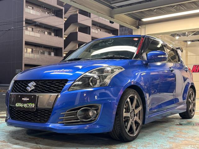 スイフトスポーツ ベースグレード　ＭｏｎｓｔｅｒＳｐｏｒｔサスペンション＆マフラー＆カーボンＧＴウイング　エンケイＰＦ０７アルミ（１７インチ）　Ｐａｎａｓｏｎｉｃ地デジフルセグメモリナビ　ＥＴＣ　ドライブレコーダー（28枚目）