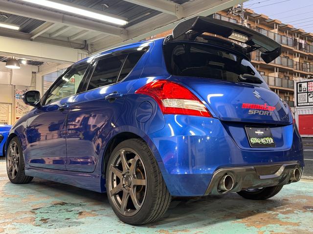 スイフトスポーツ ベースグレード　ＭｏｎｓｔｅｒＳｐｏｒｔサスペンション＆マフラー＆カーボンＧＴウイング　エンケイＰＦ０７アルミ（１７インチ）　Ｐａｎａｓｏｎｉｃ地デジフルセグメモリナビ　ＥＴＣ　ドライブレコーダー（32枚目）