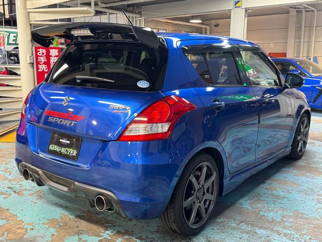 スイフトスポーツ ベースグレード　ＭｏｎｓｔｅｒＳｐｏｒｔサスペンション＆マフラー＆カーボンＧＴウイング　エンケイＰＦ０７アルミ（１７インチ）　Ｐａｎａｓｏｎｉｃ地デジフルセグメモリナビ　ＥＴＣ　ドライブレコーダー（37枚目）