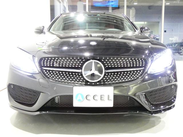 Ｃクラス Ｃ４５０　ＡＭＧ　４マチック　エクスクルーシブＰＫＧ　左ハンドル　レーダーセーフティ　クランベリーレッドレザー　ブルメスターサウンドシステム　ヘッドアップディスプレイ　フットオープン電動トランク　純正ナビＴＶＢカメラ　左ハンドル　インテリジェントＬＥＤ（17枚目）