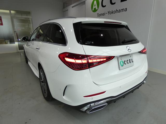 Ｃクラスステーションワゴン Ｃ１８０ステーションワゴンアバンギャルドＡＭＧライン　レーダーセーフティ　パノラマサンルーフ　ハーフレザーシート＆シートヒーター　ナビＴＶ３６０カメラ　ＡＭＧエアロ　キーレスゴー　ヘッドアップディスプレイ　アンビエントライト　ドラレコ　電動テールゲート（2枚目）