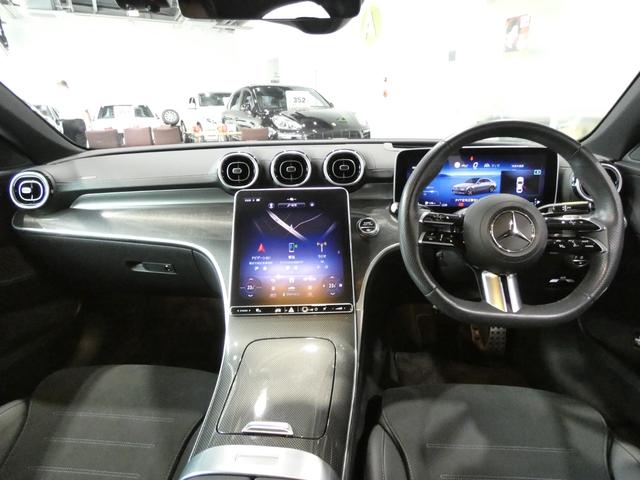 Ｃクラス Ｃ２２０ｄアバンギャルド　ＡＭＧラインパッケージ　レーダーセーフティ　ハーフレザーシート＆シートヒーター　ＡＭＧエアロ＆１８インチアルミ　純正ナビＴＶ３６０カメラ　キーレスゴー　ヘッドアップディスプレイ　ドラレコ　フットオープン電動トランク　ＬＥＤ（3枚目）
