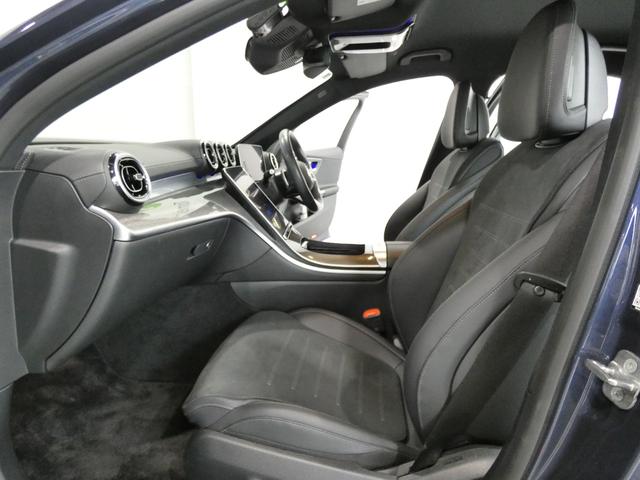 Ｃクラス Ｃ２２０ｄアバンギャルド　ＡＭＧラインパッケージ　レーダーセーフティ　ハーフレザーシート＆シートヒーター　ＡＭＧエアロ＆１８インチアルミ　純正ナビＴＶ３６０カメラ　キーレスゴー　ヘッドアップディスプレイ　ドラレコ　フットオープン電動トランク　ＬＥＤ（6枚目）