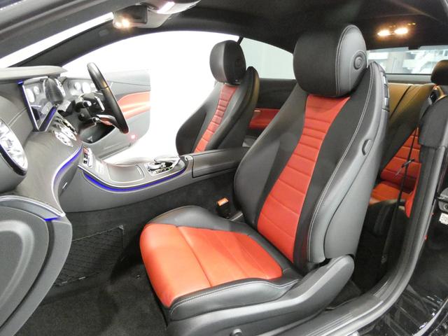 Eクラス E200 クーペ スポーツ エクスクルーシブPKG レーダーセーフティ パノラマサンルーフ レッド&ブラックレザーシート シートヒーター ナビTV360カメラ ヘッドアップディスプレイ ブルメスターサウンド マルチビームLED ROLF20インチアルミ(33枚目)