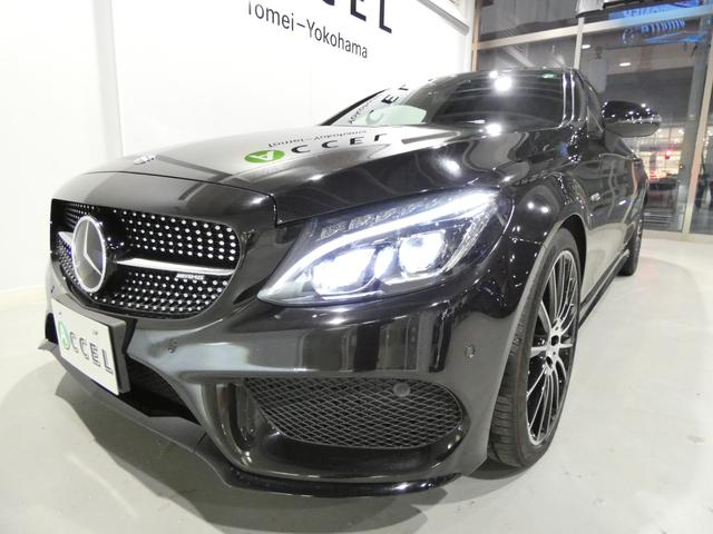 Cクラス C43 4マチッククーペ レーダーセーフティ パノラマサンルーフ クランベリーレッドレザーシート&シートヒーター 純正ナビTVバックカメラ キーレスゴー ブルメスターサウンドシステム AMGエアロ&19AW LEDヘッドライト(5枚目)