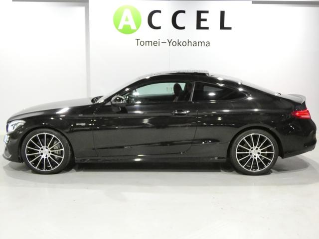 Cクラス C43 4マチッククーペ レーダーセーフティ パノラマサンルーフ クランベリーレッドレザーシート&シートヒーター 純正ナビTVバックカメラ キーレスゴー ブルメスターサウンドシステム AMGエアロ&19AW LEDヘッドライト(6枚目)
