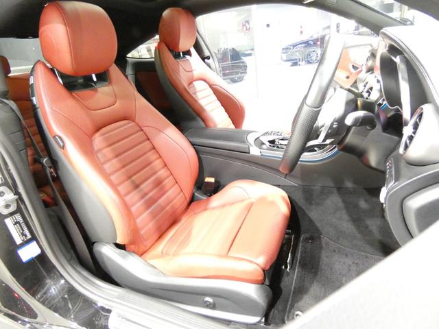Cクラス C43 4マチッククーペ レーダーセーフティ パノラマサンルーフ クランベリーレッドレザーシート&シートヒーター 純正ナビTVバックカメラ キーレスゴー ブルメスターサウンドシステム AMGエアロ&19AW LEDヘッドライト(34枚目)